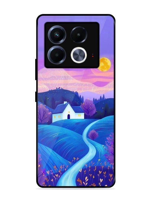 Moonlit Meadow Glossy Soft Edge Case for Infinix Note 40 (5G) Chachhi