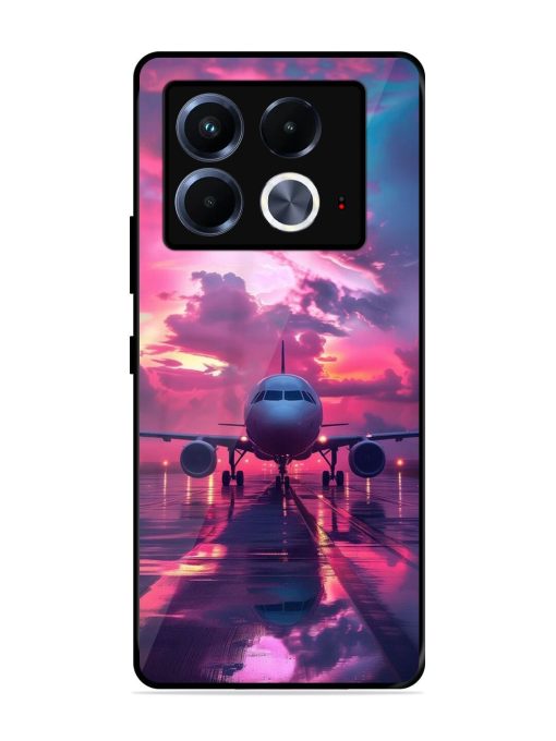 Neon Runway Glossy Soft Edge Case for Infinix Note 40 (5G) Chachhi