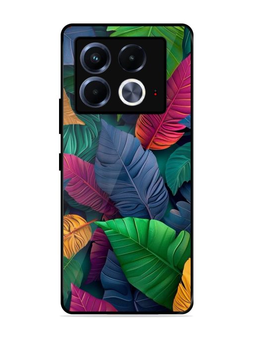 Tropical Tapestry Glossy Soft Edge Case for Infinix Note 40 (5G) Chachhi