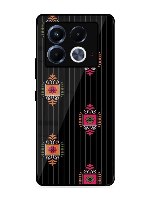 Ornate Elegance Glossy Soft Edge Case for Infinix Note 40 (5G) Chachhi