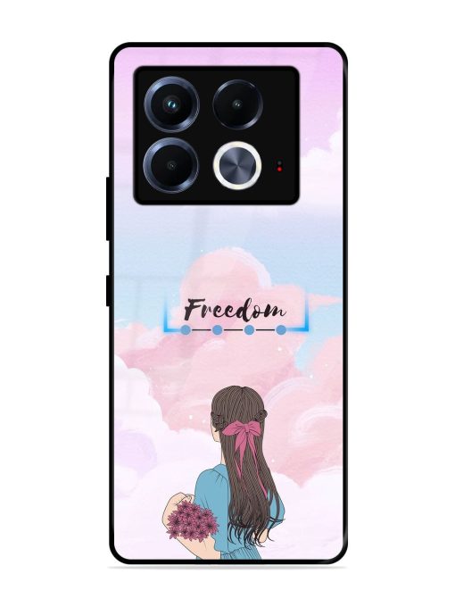 Skyward Dreams Glossy Soft Edge Case for Infinix Note 40 (5G) Chachhi