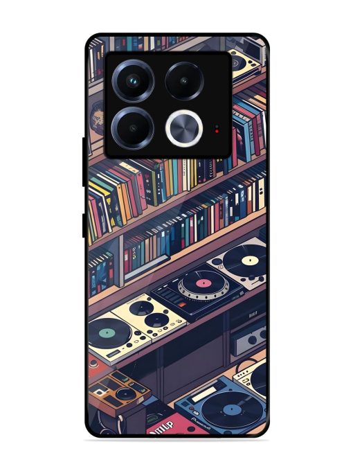 Music Lover'S Haven Glossy Soft Edge Case for Infinix Note 40 (5G) Chachhi