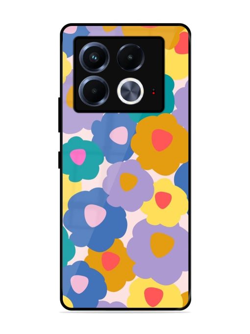 Flower Power Glossy Soft Edge Case for Infinix Note 40 (5G) Chachhi