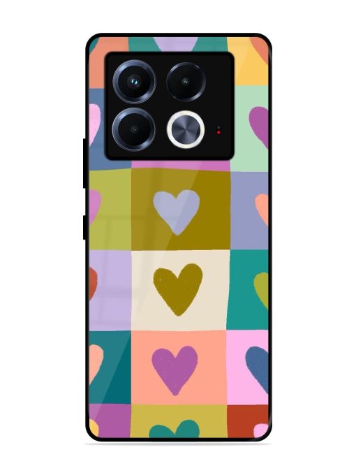 Box Of Hearts Glossy Soft Edge Case for Infinix Note 40 (5G) Chachhi