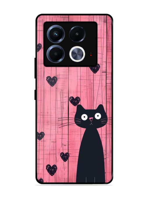 Feline Valentine'S Day Glossy Soft Edge Case for Infinix Note 40 (5G) Chachhi