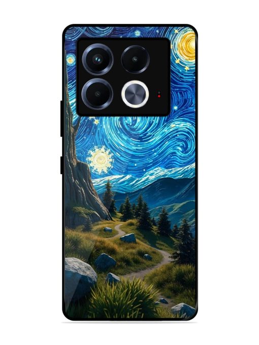 Starry Night In The Shire Glossy Soft Edge Case for Infinix Note 40 (5G)