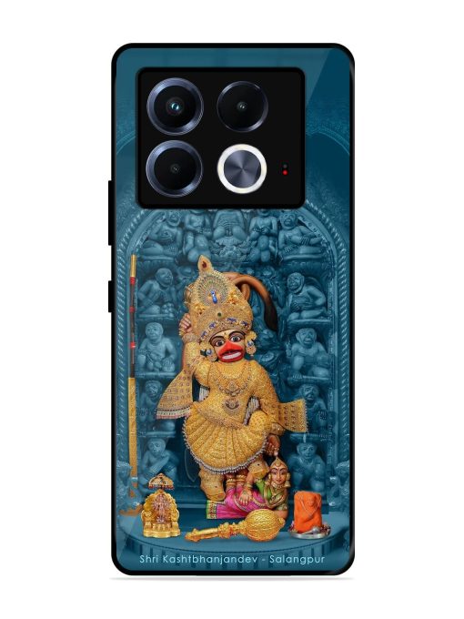 Divine Grace Of Shri Kashtabhanjandev Glossy Soft Edge Case for Infinix Note 40 (5G) Chachhi