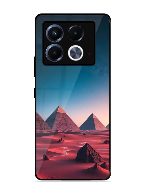 Ancient Wonders Sky Glossy Soft Edge Case for Infinix Note 40 (5G) Chachhi