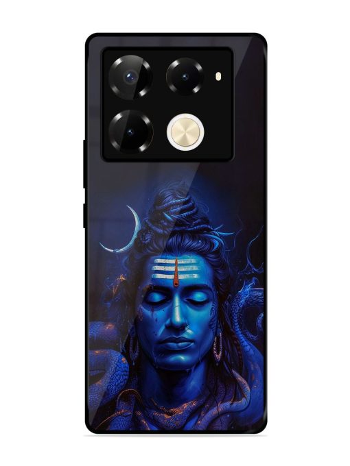 Mystic Mahadev Glossy Soft Edge Case for Infinix Note 40 Pro (5G) Chachhi