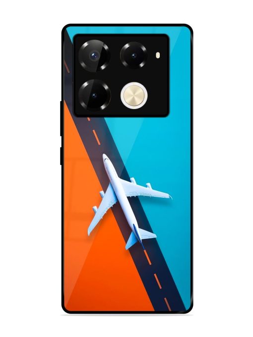 Skyward Bound Glossy Soft Edge Case for Infinix Note 40 Pro (5G) Chachhi