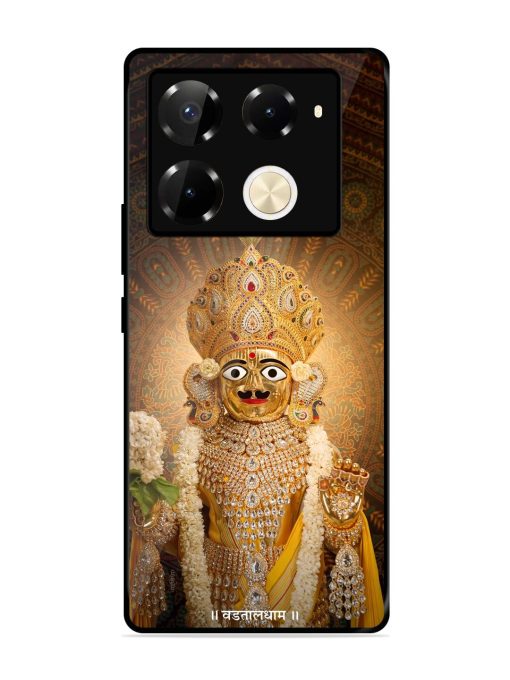 Hare Krishna Maharaj Glossy Soft Edge Case for Infinix Note 40 Pro (5G) Chachhi