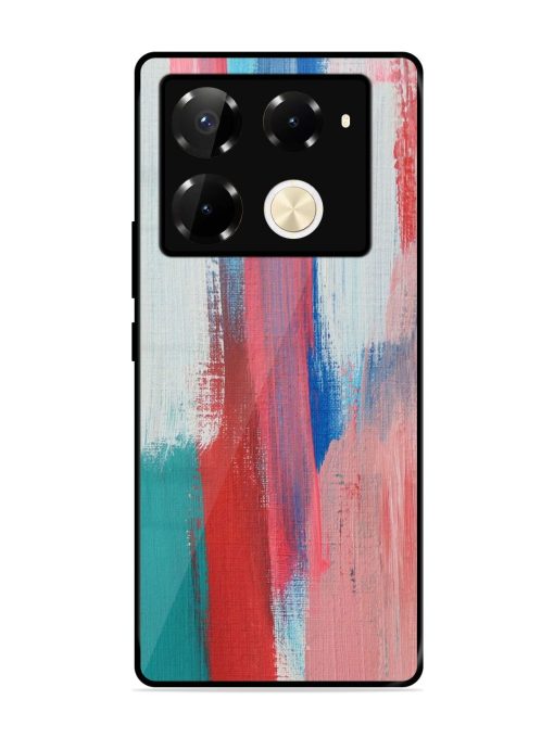 Colorful Chaos Glossy Soft Edge Case for Infinix Note 40 Pro (5G) Chachhi