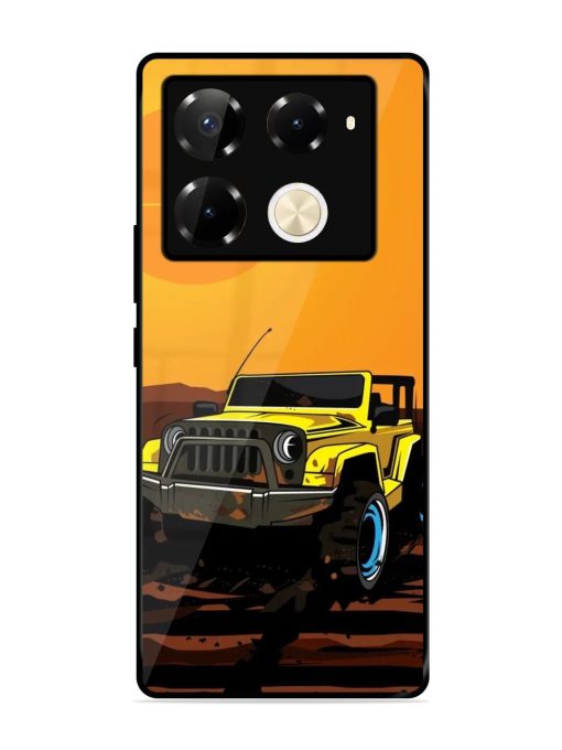 Sunset Cruise Glossy Soft Edge Case for Infinix Note 40 Pro (5G) Chachhi