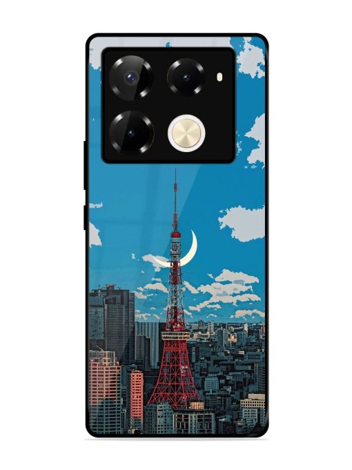 Tokyo Twilight Glossy Soft Edge Case for Infinix Note 40 Pro (5G) Chachhi