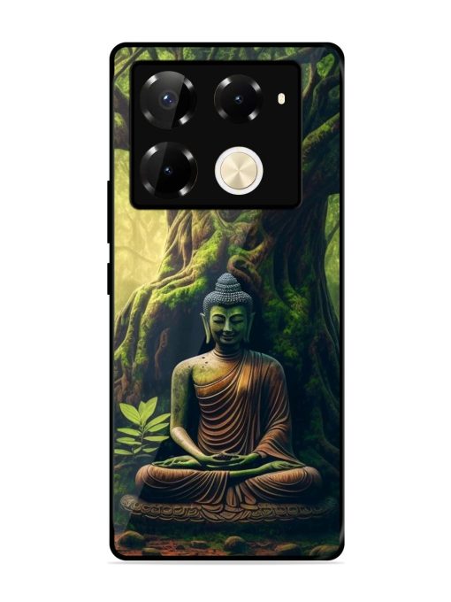 Green Buddha Art Glossy Soft Edge Case for Infinix Note 40 Pro (5G) Chachhi