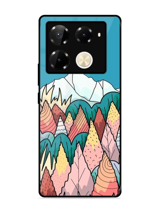 Mountain Dreamscape Glossy Soft Edge Case for Infinix Note 40 Pro (5G) Chachhi