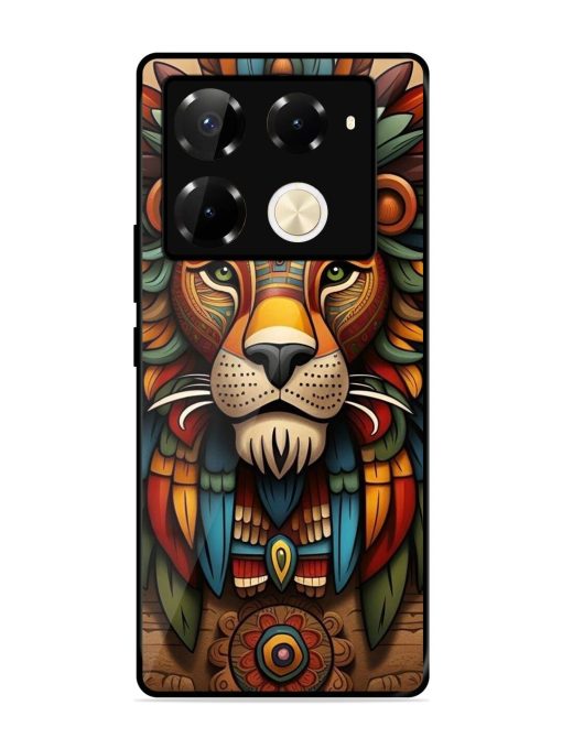 Aztec Majesty Glossy Soft Edge Case for Infinix Note 40 Pro (5G) Chachhi