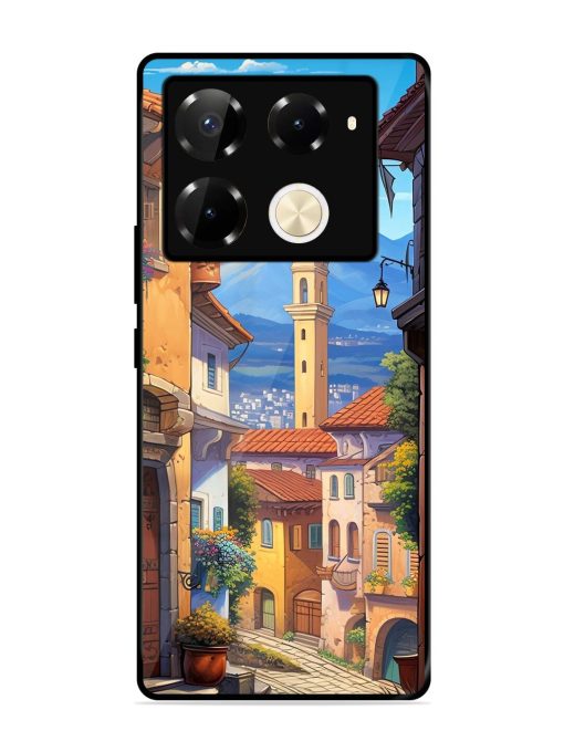 Tuscan Twilight Glossy Soft Edge Case for Infinix Note 40 Pro (5G) Chachhi