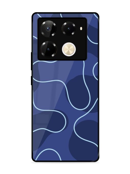 Midnight Maze Glossy Soft Edge Case for Infinix Note 40 Pro (5G) Chachhi