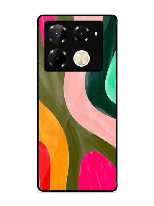 Wavy Wonder Glossy Soft Edge Case for Infinix Note 40 Pro (5G) Chachhi