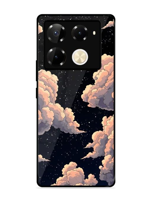 Starry Night Dreams Glossy Soft Edge Case for Infinix Note 40 Pro (5G) Chachhi