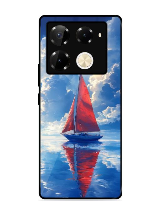 Crimson Sails Glossy Soft Edge Case for Infinix Note 40 Pro (5G) Chachhi