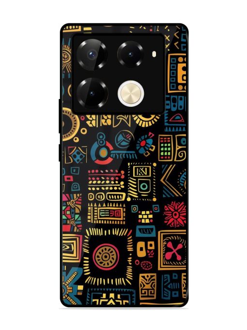 Tribal Tapestry Glossy Soft Edge Case for Infinix Note 40 Pro (5G) Chachhi