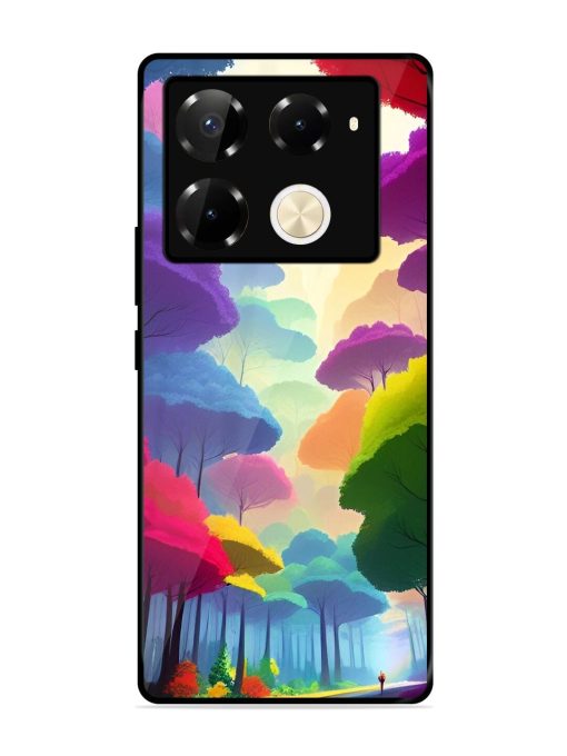 Rainbow Road Glossy Soft Edge Case for Infinix Note 40 Pro (5G) Chachhi