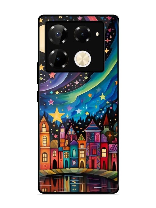 Starlit Village Glossy Soft Edge Case for Infinix Note 40 Pro (5G) Chachhi