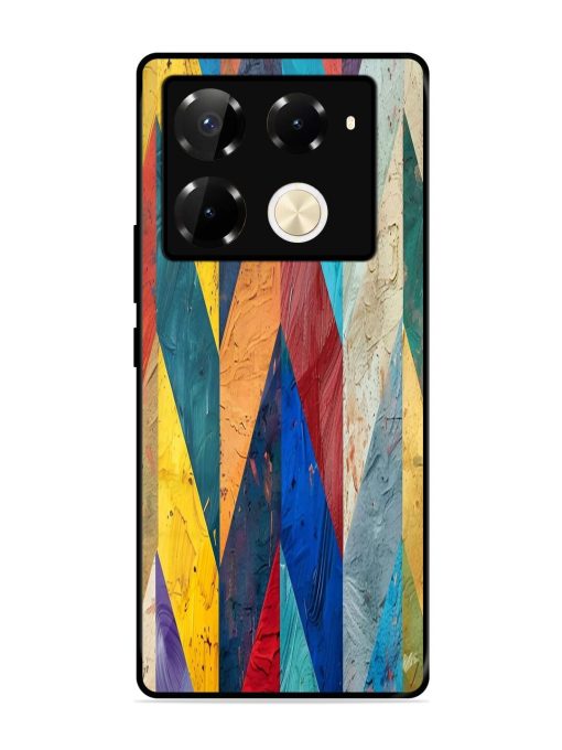 Abstract Tapestry Glossy Soft Edge Case for Infinix Note 40 Pro (5G) Chachhi