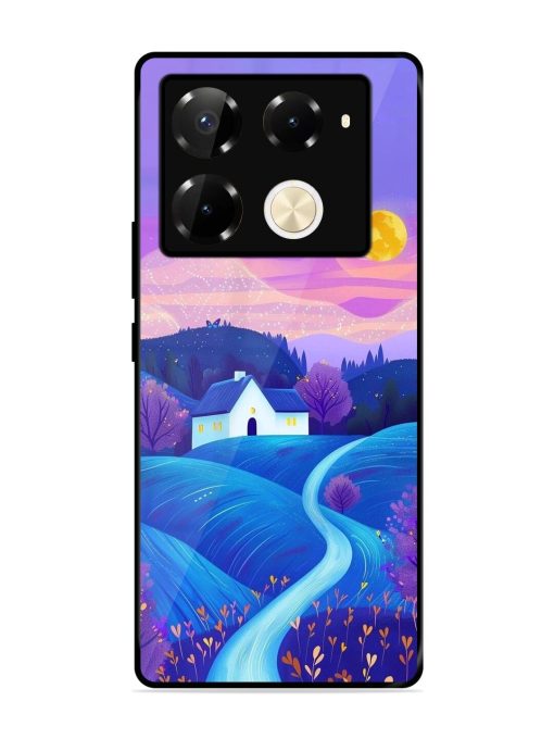 Moonlit Meadow Glossy Soft Edge Case for Infinix Note 40 Pro (5G) Chachhi