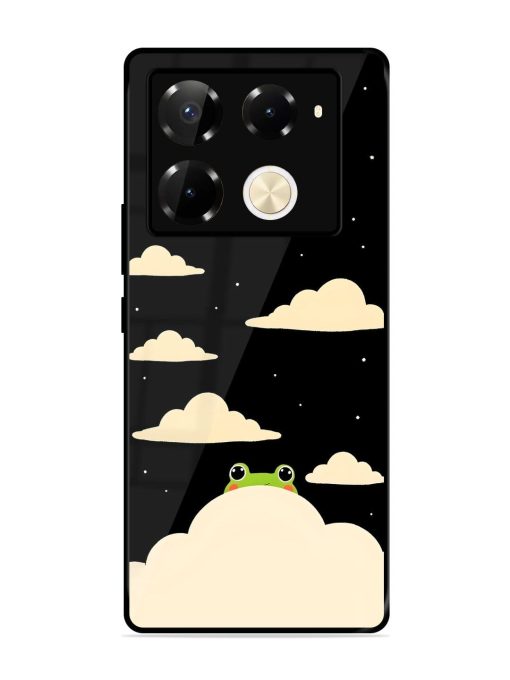 Froggy Night Sky Glossy Soft Edge Case for Infinix Note 40 Pro (5G) Chachhi