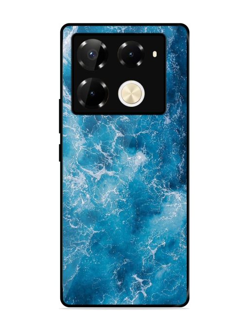 Oceanic Abyss Glossy Soft Edge Case for Infinix Note 40 Pro (5G) Chachhi