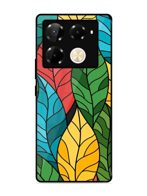 Foliage Fiesta Glossy Soft Edge Case for Infinix Note 40 Pro (5G) Chachhi