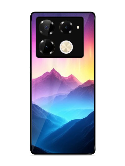 Cosmic Mountains Glossy Soft Edge Case for Infinix Note 40 Pro (5G) Chachhi