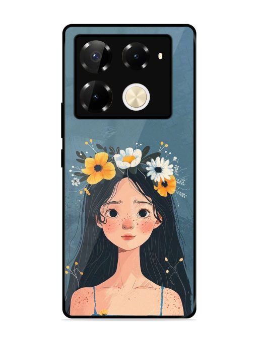 Gurl Art Glossy Soft Edge Case for Infinix Note 40 Pro (5G) Chachhi