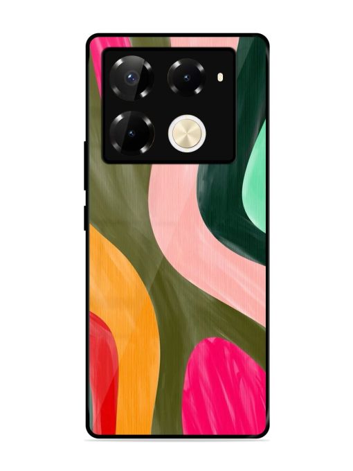 Wavy Wonderland Glossy Soft Edge Case for Infinix Note 40 Pro (5G) Chachhi