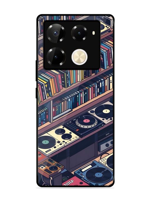 Music Lover'S Haven Glossy Soft Edge Case for Infinix Note 40 Pro (5G) Chachhi