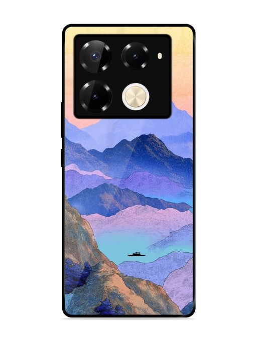 Mountain Mist Glossy Soft Edge Case for Infinix Note 40 Pro (5G) Chachhi