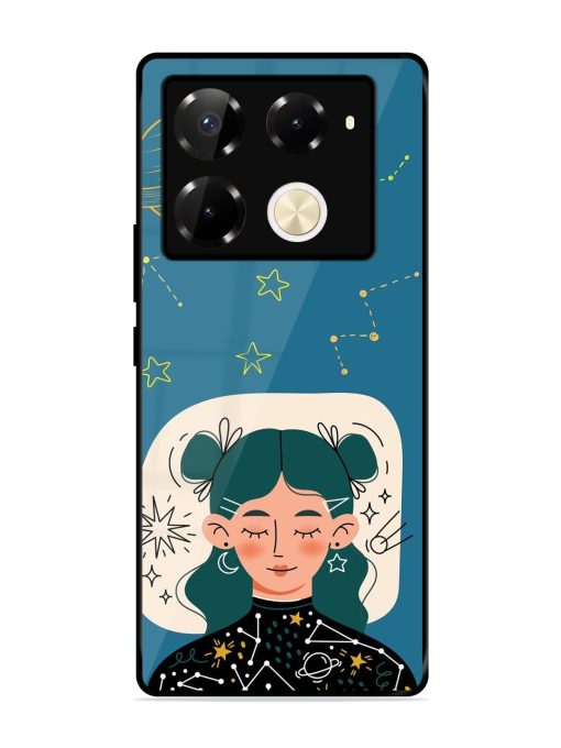 Cosmic Daydreamer Glossy Soft Edge Case for Infinix Note 40 Pro (5G) Chachhi