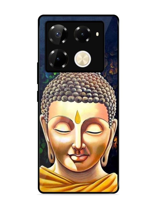 Buddha Face Glossy Soft Edge Case for Infinix Note 40 Pro (5G) Chachhi