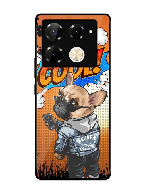 Cool Pup Glossy Soft Edge Case for Infinix Note 40 Pro (5G) Chachhi