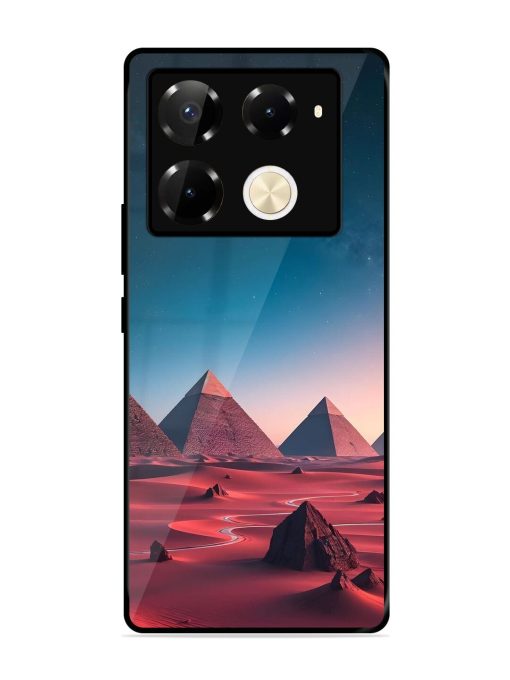 Ancient Wonders Sky Glossy Soft Edge Case for Infinix Note 40 Pro (5G)