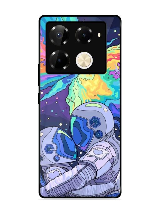 Cosmic Love Glossy Soft Edge Case for Infinix Note 40 Pro Plus (5G) Chachhi