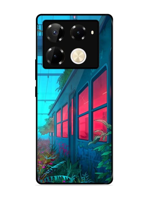 Urban Jungle Glossy Soft Edge Case for Infinix Note 40 Pro Plus (5G) Chachhi