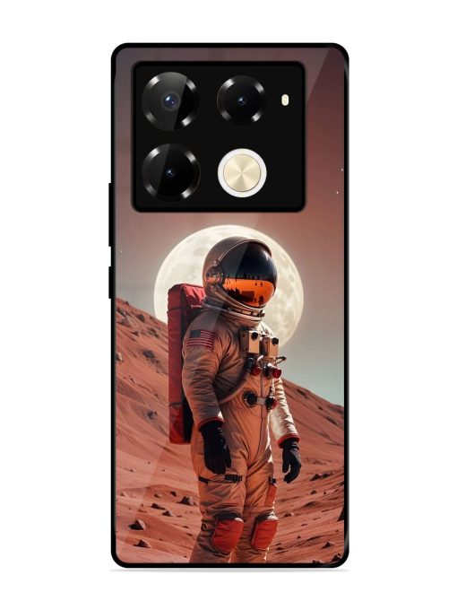 The Red Planet Glossy Soft Edge Case for Infinix Note 40 Pro Plus (5G) Chachhi