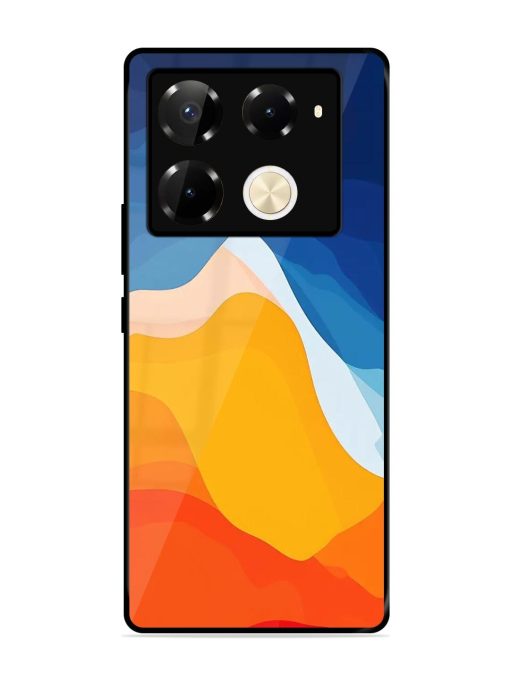 Liquid Landscape Glossy Soft Edge Case for Infinix Note 40 Pro Plus (5G)