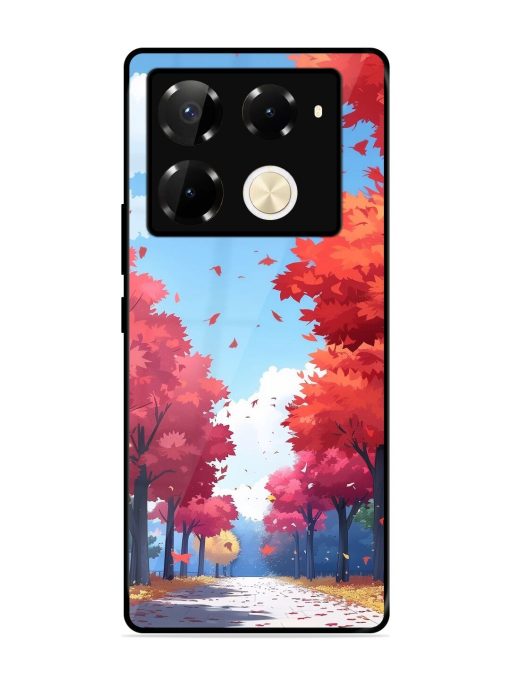 Autumn'S Embrace Glossy Soft Edge Case for Infinix Note 40 Pro Plus (5G) Chachhi