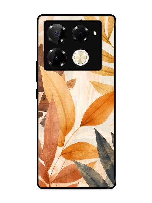 Earthy Elegance Glossy Soft Edge Case for Infinix Note 40 Pro Plus (5G) Chachhi