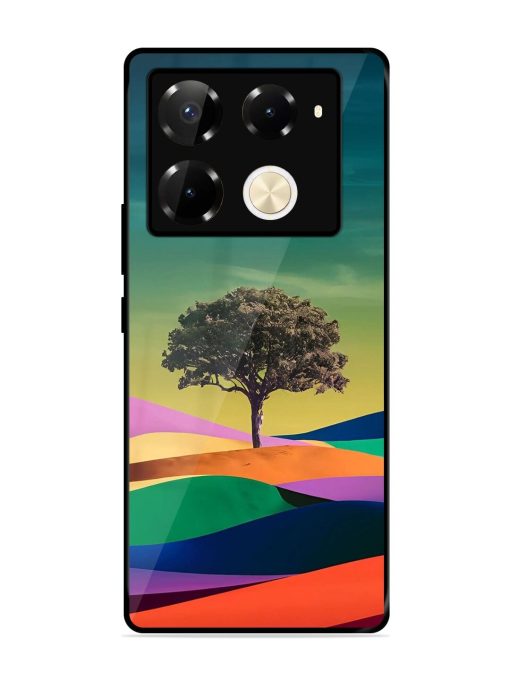 Rainbow'S Lone Sentinel Glossy Soft Edge Case for Infinix Note 40 Pro Plus (5G) Chachhi